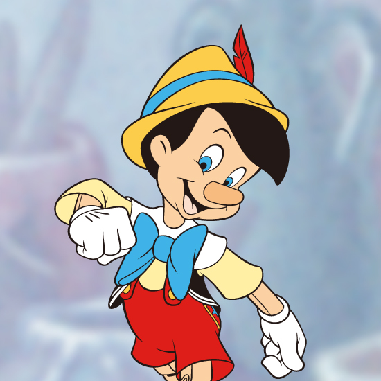 ピノキオのイラスト